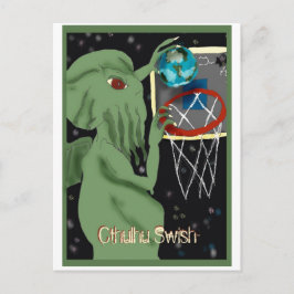 Postal Cartão da abanada de Cthulhu