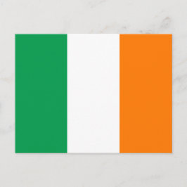 Postal Cartão da bandeira de Ireland