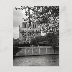 Postal Cartão da catedral de Notre Dame