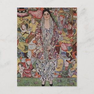 Postal Cartão da cerveja de Gustavo Klimt Fredericke