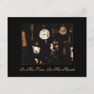 Postal Cartão da coleção de relógio do pulso de dispa