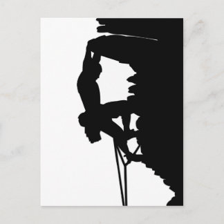 Postal Cartão da escalada