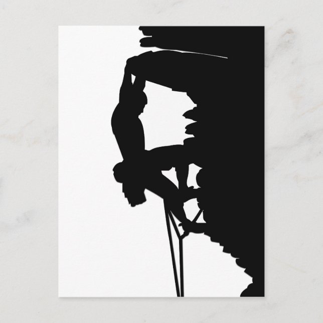 Postal Cartão da escalada (Frente)