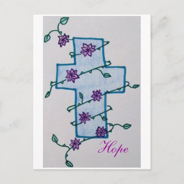 Postal Cartão da esperança (Frente)