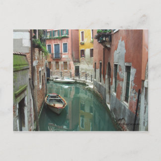 Postal Cartão da estrada de Veneza