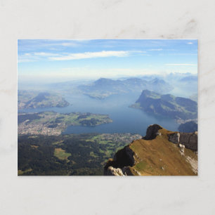 Postal Cartão da paisagem da natureza