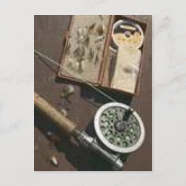 Postal CARTÃO das artes de pesca (Frente)