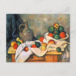 Postal Cartão das belas artes de Cezanne