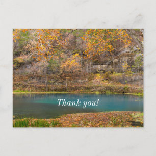 Postal Cartão de agradecimento Alley Spring View