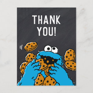 Postal Cartão de agradecimento de aniversário do Monstro