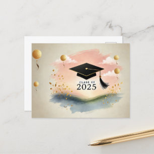 Postal Cartão de agradecimento de formatura
