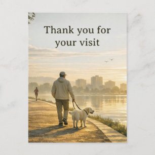 Postal Cartão de Agradecimento Veterinário – Design Camin