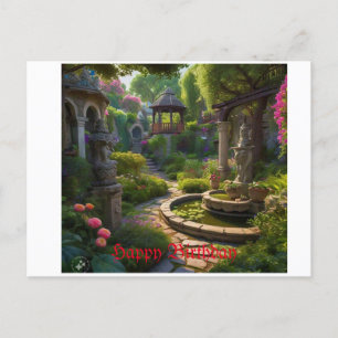 Postal Cartão de Aniversário