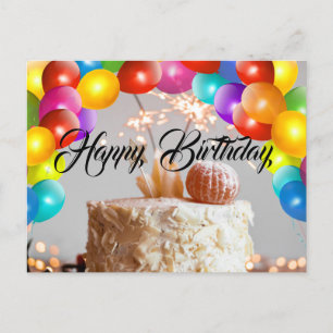 Postal Cartão de Aniversário