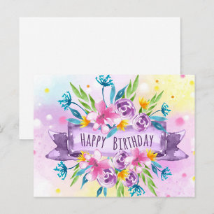 Postal Cartão de Aniversário