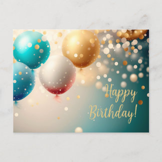 Postal Cartão de aniversário