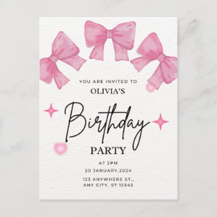 Postal Cartão de aniversário bonito