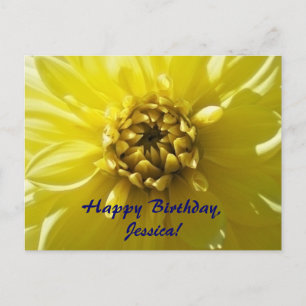 Postal Cartão de Aniversário Feliz