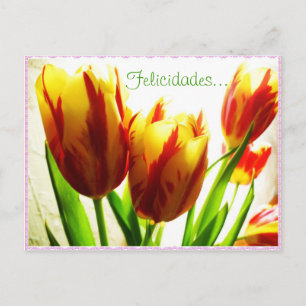 Postal Cartão de Aniversário Feliz