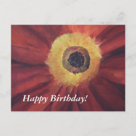 Postal Cartão de Aniversário Feliz