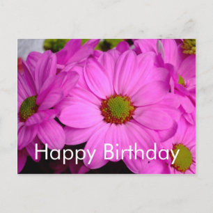 Postal Cartão de Aniversário Feliz