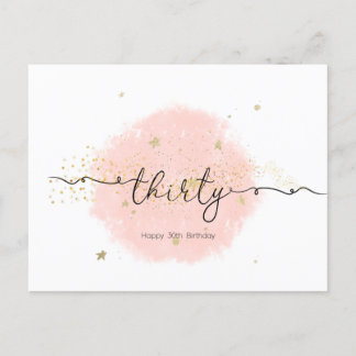 Postal Cartão De Aniversário Para Ela