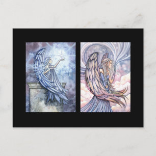 Postal Cartão de Anjo ACEO por Molly Harrison