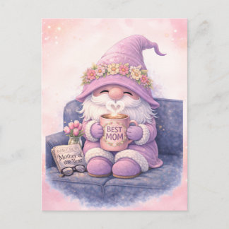 Postal Cartão de Apreciação para Mãe Caprichosa