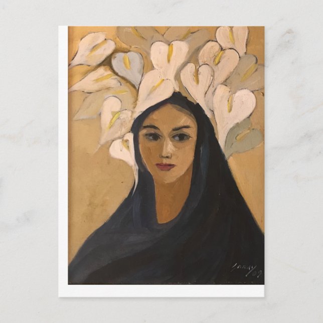 Postal Cartão de Arte Hondurenho (Frente)