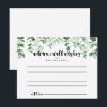 Postal Cartão de Aviso de Casamento Eucalyptus Verde Mini<br><div class="desc">Este cartão de conselho de casamento de eucalipto verde minimalista é perfeito para um casamento rústico. A design apresenta um eucalipto verde, pintado manualmente, com aquarela, inspiradora beleza natural. Estas cartas são perfeitas para um casamento, chá de panela, chá de fraldas, festa de formatura e muito mais. Personalize as cartas...</div>
