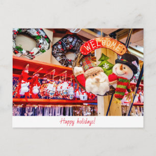 Postal Cartão de boas festas