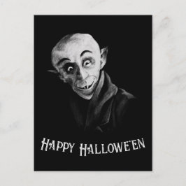 Postal Cartão de Boas Festas de Halloween Personalizável 
