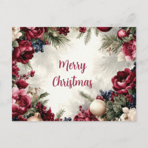Postal Cartão de Boas Festas de Natal