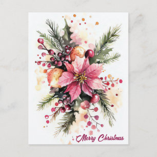 Postal Cartão de Boas Festas de Natal