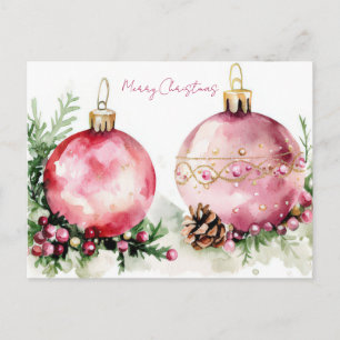 Postal Cartão de Boas Festas de Natal