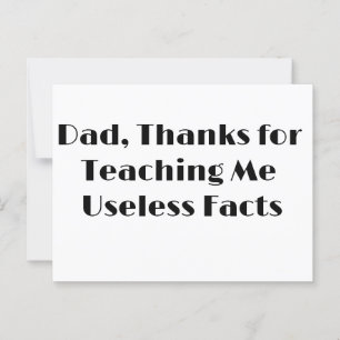 Postal Cartão de Boas Festas Divertido para o Dia dos Pai