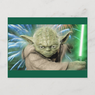 Postal Cartão de Boas Festas do Dia de Star Wars (4 de Ma