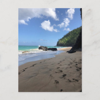 Postal Cartão de Boas-Vindas da Praia Secreta