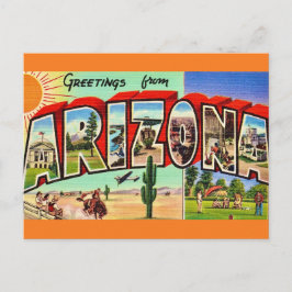 Postal Cartão de Boas-Vindas do Arizona