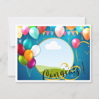Postal Cartão de boas-vindas para feliz aniversário