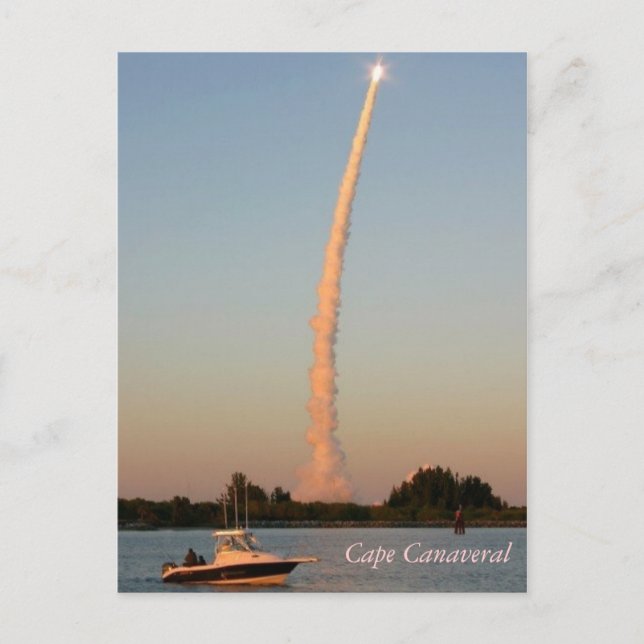 Postal Cartão de Cabo Canaveral (Frente)