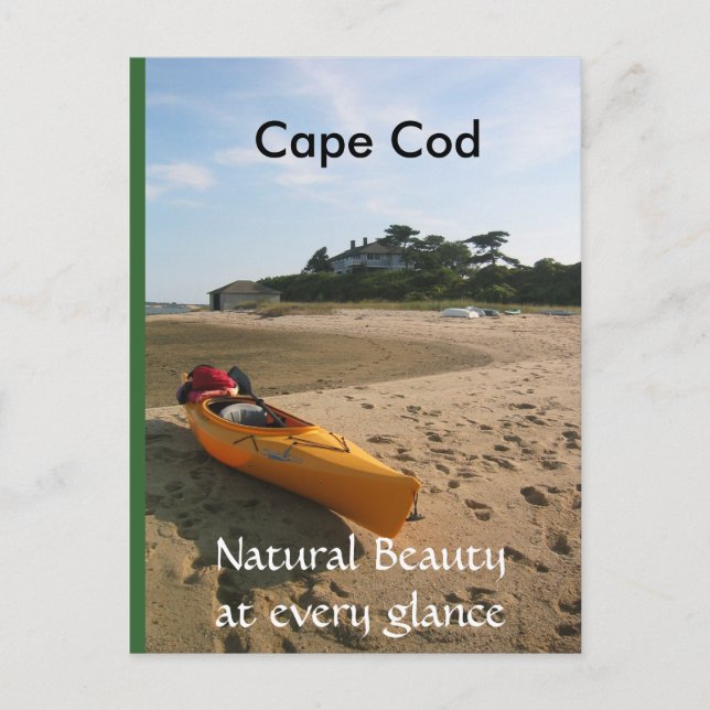 Postal Cartão de Cape Cod (Frente)