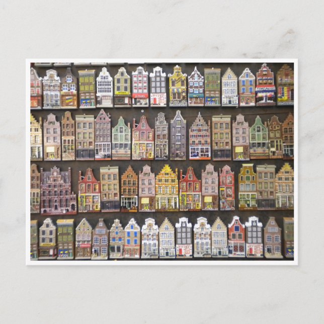 Postal Cartão de casas (Frente)