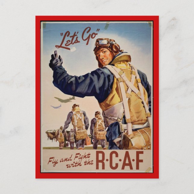 Postal Cartão de coletores WW1 1914 CANADA PROPAGANDA (Frente)