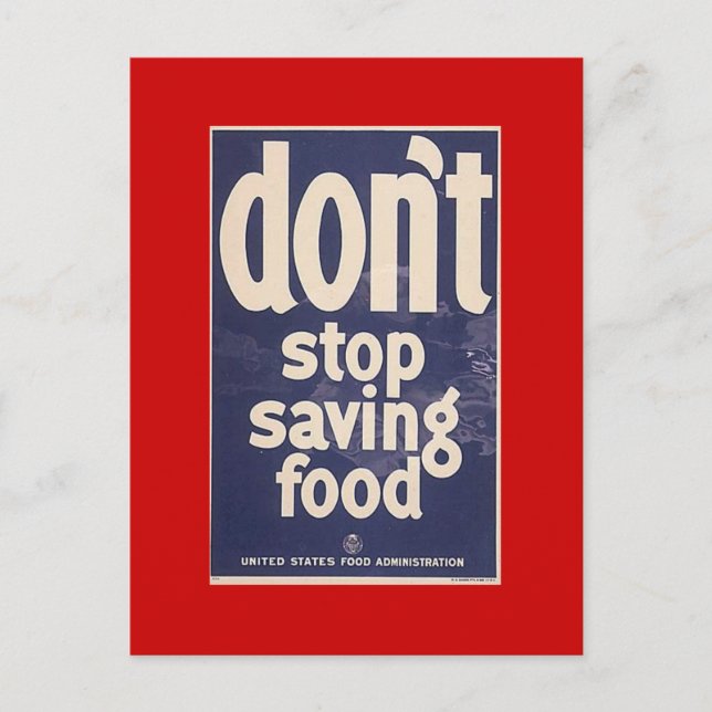 Postal Cartão de coletores WW1 1917 US PROPAGANDA (Frente)