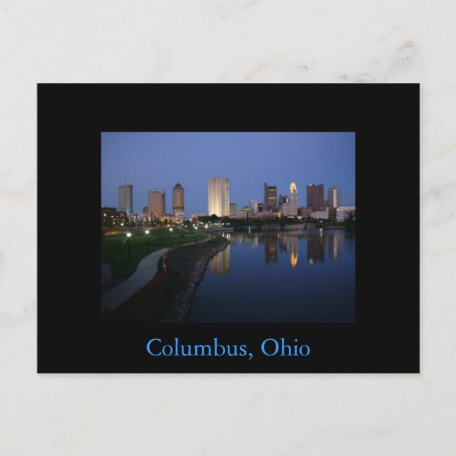 Postal Cartão de Columbo Ohio (Frente)