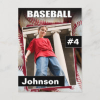 Cartão de Comércio de Fotografias de Baseball