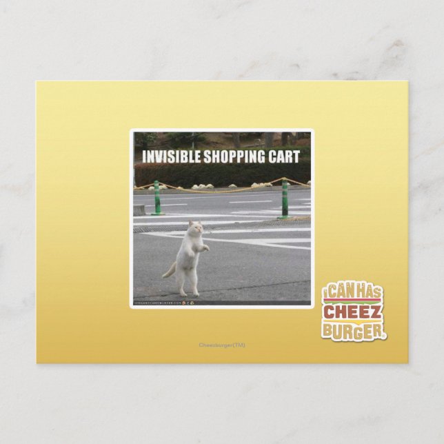 POSTAL CARTÃO DE COMPRO INVISÍVEL (Frente)