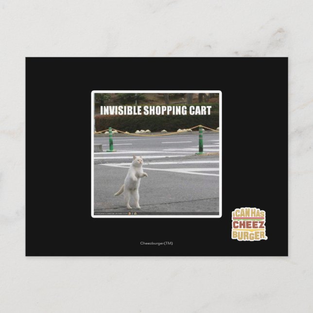 POSTAL CARTÃO DE COMPRO INVISÍVEL (Frente)