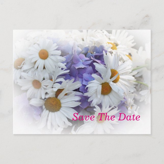 Postal Cartão de compromisso de casamento de verão de mar (Frente)